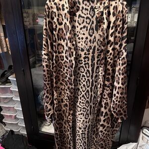 Dressed in LALA Animal Print Kimono